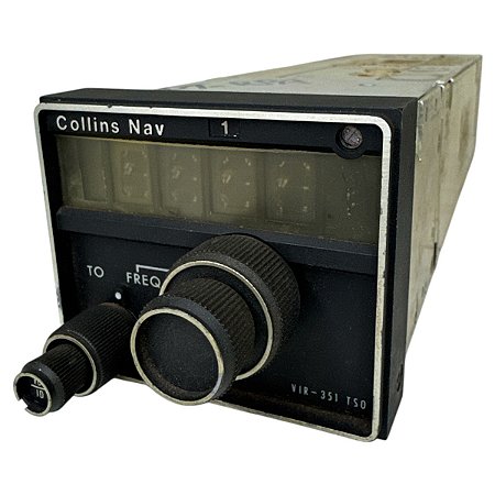 RADIO NAV - VIR-351 - COLLINS - (P/N 622-2080-011 I S/N 33069)