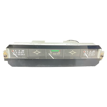 FUEL INSTRUMENT CLUSTER AIRCRAFT PIPER / EMB 711ST - 436473Y4 - EMBRAER (P/N 952422)