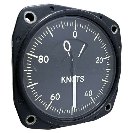 INDICATOR AIRSPEED - AN5862W2 - KOLLSMAN INSTRUMENT (P/N 739DX-4-056 I S/N 8337)