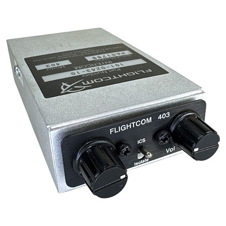 INTERCOM - 403 - FLIGHTCOM (PN: 101-0243-10)