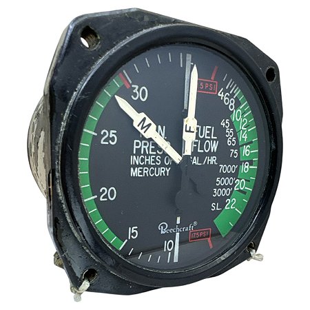 MANIFOLD AND FUEL FLOW - 35-380054-3 - EDO-AIRE (P/N 22-468-03 I S/N 2539)
