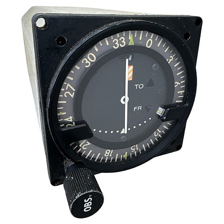 INDICADOR DE VOR - KI-201C - KING (P/N 066-3008-02 I S/N 15355)