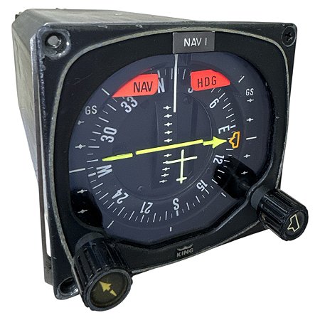 INDICADOR VOR - KI 525A - KING (P/N 066-3046-01 I S/N 8312)