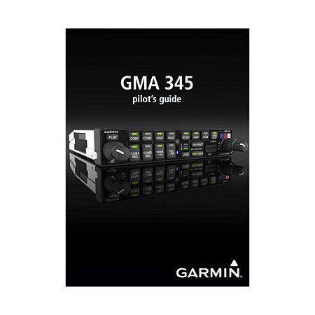 GMA 345 pilot's guide - GARMIN (P/N 190-01878-01)