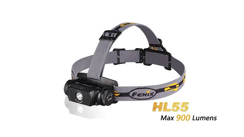 Lanterna Fenix HL55 - Autonomia De Até 150h - 900 Lumens