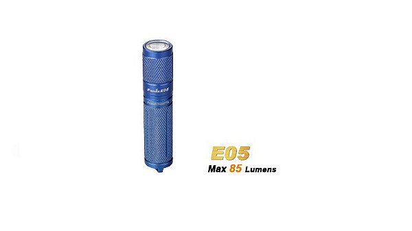 Lanterna EDC Fenix E05 Blue - 85 Lúmens