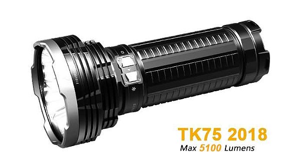 Lanterna Tática Fenix TK75 2018 - 5100 Lúmens