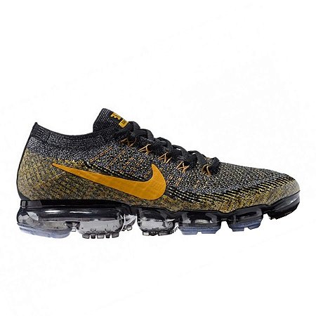 nike vapor preto com dourado