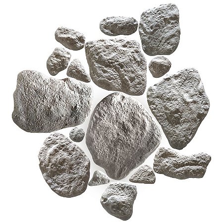 310 - Kit completo de Formas Pedra Moledo - 16 cavidades