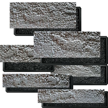 315 - Kit de Formas Dark Stone - 6 peças