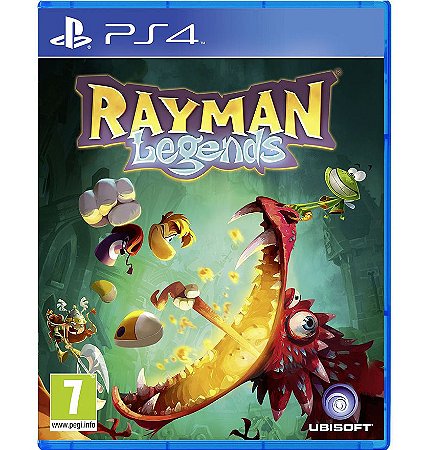 Jogo de plataforma infantil para playstation 4 Rayman legends - Disk Games  | Loja Online de Games em Campinas