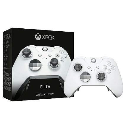 Controle Elite Wireless Branco Xbox One Disk Games Loja