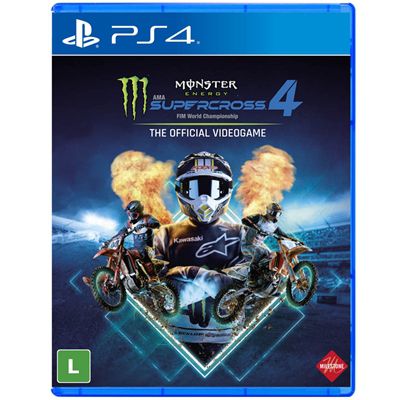 Monster Energy Supercross 4 - Playstation 4