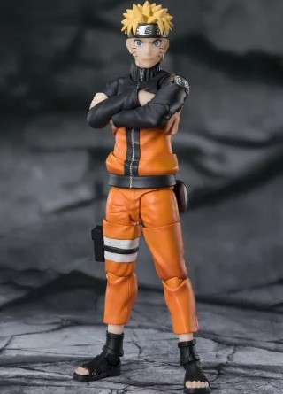 Boneco Oficial - Naruto Shippuden - SH Figuarts - Naruto 3.0