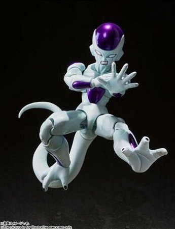 Boneco Oficial - Dragon Ball Z - SH Figuarts - Bandai  - Figura Freeza Fourth Form