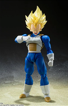 Figura Super Saiyan Vegeta Awakened Super Saiyan Blood - Dragon Ball Z - SH Figuarts - Bandai