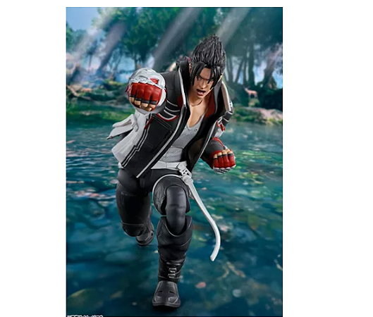 Boneco Oficial - Jin Kazama - Teken 8 - SH Figuarts - Bandai