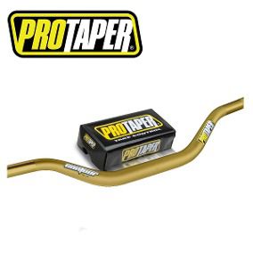 GUIDÃO FATBAR PROTAPER ALTO DOURADO COMPLETO