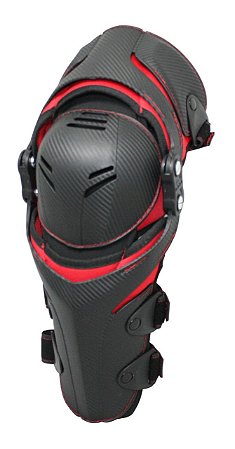 Joelheira De Proteção Articulada Evo Red Dragon