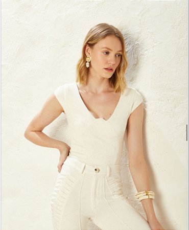 Blusa Montaria Cru