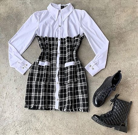 Vestido Tweed Lily belle