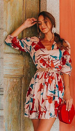 Vestido Estampado Eva bella Juliana 2