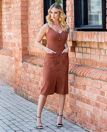 Vestido Midi Maria 3237