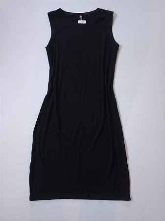 Vestido Canelado Cotton B