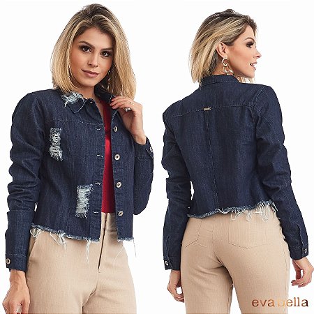 Jaqueta Jeans Eva bella Emilie