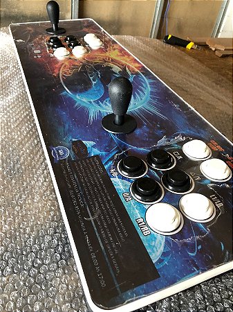 Arcade Fliperama Portátil 2 Jogadores - Mortal Kombat
