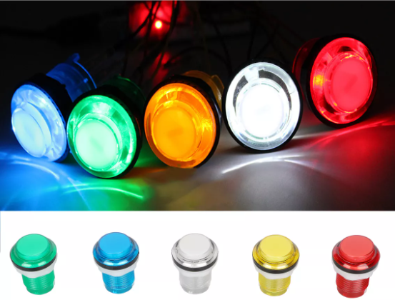 Botões de LED