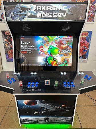 Arcade Premium Fliperama 32 Polegadas 4 Players - Astronauta