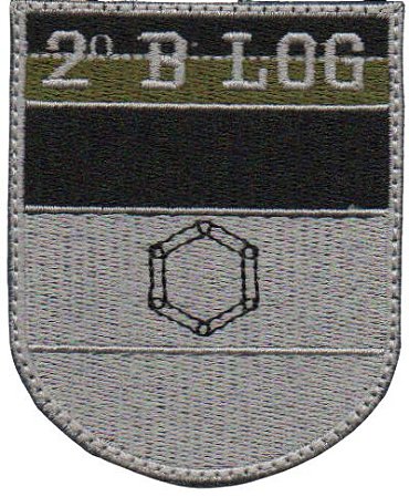 Bordado EB Distintivo de Organização Militar - 2º B LOG