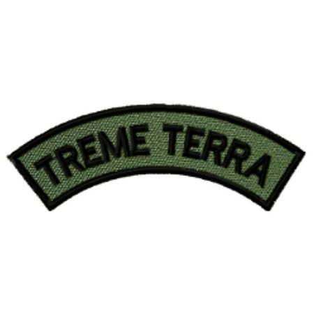 Distintivo Semicircular Bordado de Baixa Visibilidade - Manicaca TREME TERRA