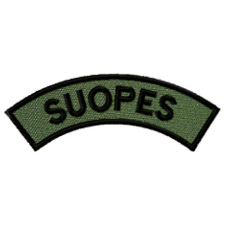 Distintivo Semicircular Bordado de Baixa Visibilidade - Manicaca SUOPES