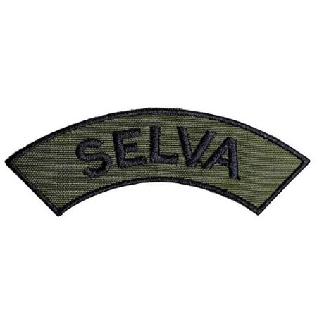 Distintivo Semicircular Bordado de Baixa Visibilidade - Manicaca SELVA