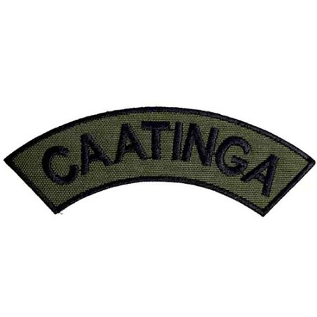 Distintivo Semicircular Bordado de Baixa Visibilidade - Manicaca CAATINGA
