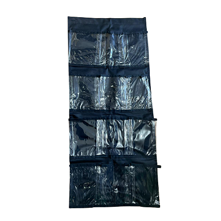 Organizador De Armario De Nylon - Preto (Sapateira)