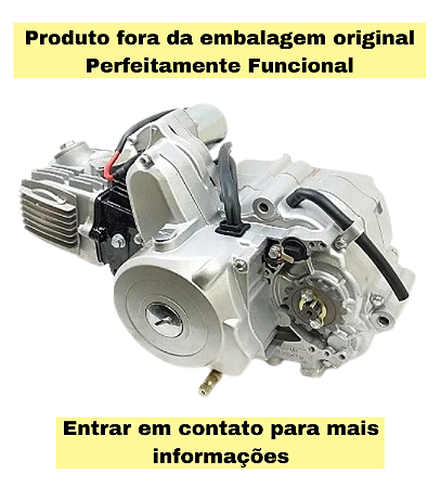Motor Completo 125cc 4t Mini Moto Quadri C/ Nf EXPOSIÇÃO