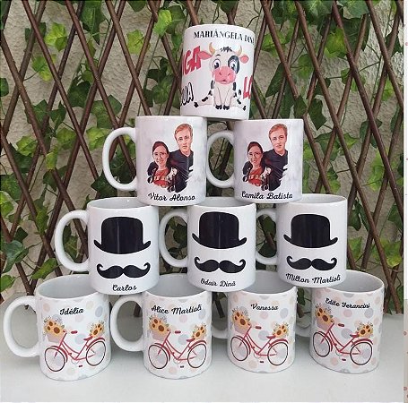 Caneca de Porcelana Personalizada