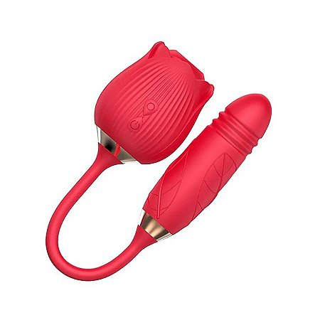 Vibrador Sophie Rosa 7 Modos de Vibração