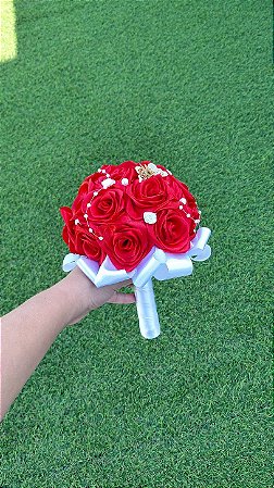 Buquê Rosas Colombianas Vermelhas