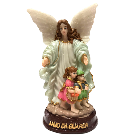 Imagem Anjo da Guarda em Resina