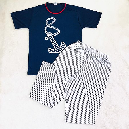 Pijama Adulto Pai Família em Malha Âncora da LG