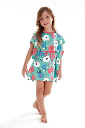 Saída de Praia Infantil Estampada c/Proteção da Up Baby