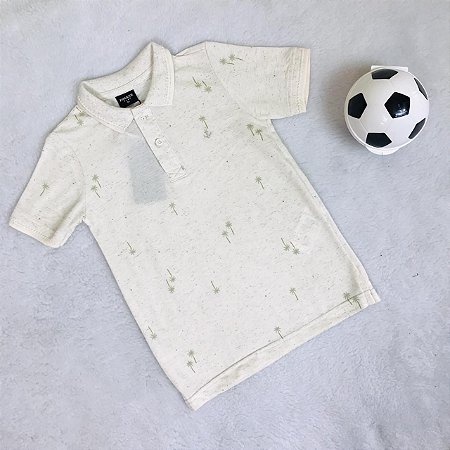 Camiseta Infantil Masculina Polo Coqueiro da King Joe