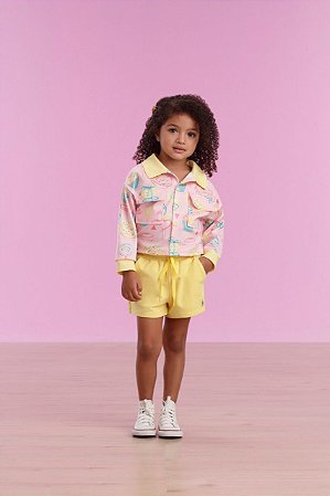 Conjunto Infantil Feminino c/Blusa de Doces da Mon Sucré