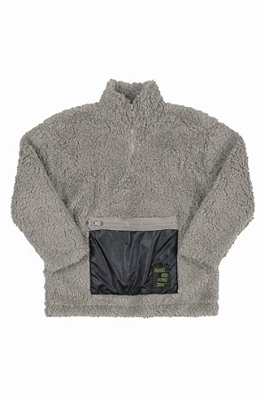 Blusa Juvenil de Pelinho Fechada da Quimby