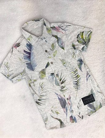 Camiseta Infantil e Juvenil Masculina de Gola da Lamon
