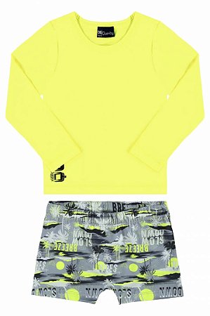 Conjunto com hotsell proteção uv infantil